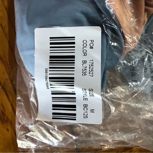 NWT J Crew Curved Waist Cheeky Bikini Bottom Blue Size M - Picture 9 of 9